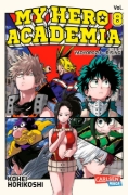Buchcover und Innenansicht für das Buch: Boku no Hero Academia