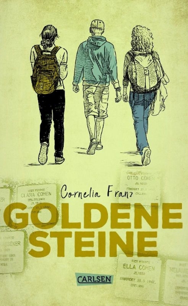 Buchcover und Innenansicht für das Buch: Goldene Steine