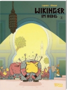 Buchcover und Innenansicht für das Buch: Vikings dans la brume - Tome 2