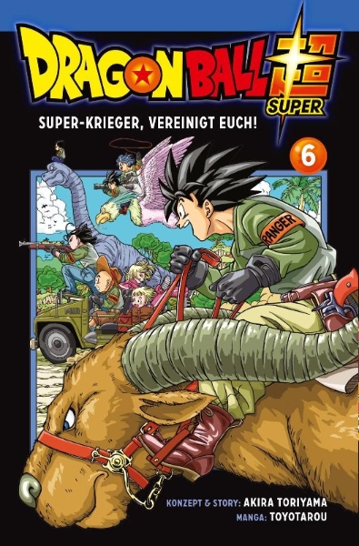 Buchcover und Innenansicht für das Buch: Dragon Ball Super
