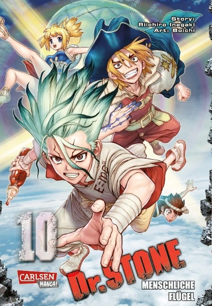 Buchcover und Innenansicht für das Buch: Dr. Stone