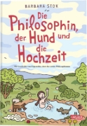 Buchcover und Innenansicht für das Buch: De filosoof, de hond en de bruiloft