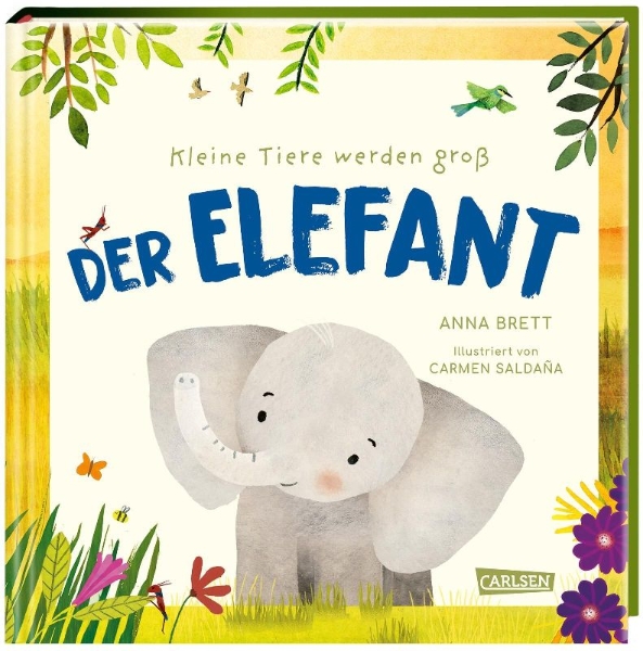 Buchcover und Innenansicht für das Buch: Really Wild Families - Little Elephant