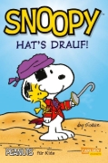 Buchcover und Innenansicht für das Buch: Comics for Kids - Snoopy Cowabunga