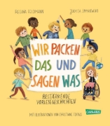 Buchcover und Innenansicht für das Buch: Wir packen das und sagen was