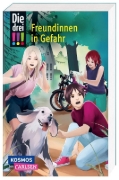 Buchcover und Innenansicht für das Buch: Die drei !!! 50: Freundinnen in Gefahr (Dreifachband. Enthält die Bände: Verlorenes Herz, Spuren der Vergangenheit, Falsche Freunde)