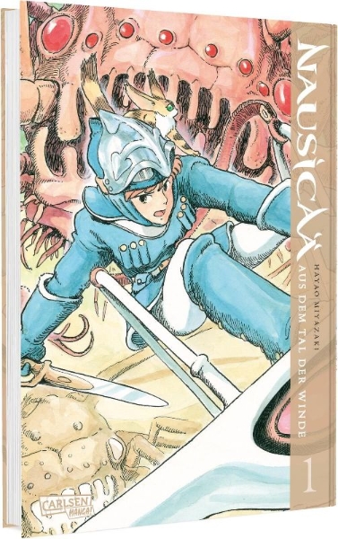 Buchcover und Innenansicht für das Buch: Kaze no Tani no Nausicaä