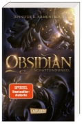Buchcover und Innenansicht für das Buch: Obsidian 1: Obsidian. Schattendunkel