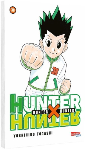 Buchcover und Innenansicht für das Buch: Hunter X Hunter