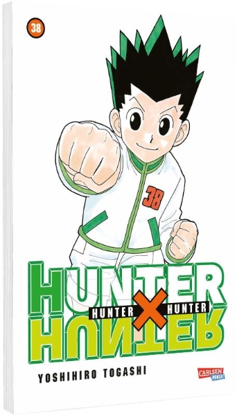 Buchcover und Innenansicht für das Buch: Hunter X Hunter