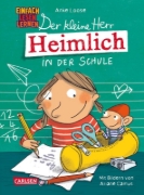 Buchcover und Innenansicht für das Buch: Der kleine Herr Heimlich in der Schule