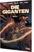 Buchcover und Innenansicht für das Buch: Les Géants - Tome 8 Nangali