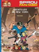 Buchcover und Innenansicht für das Buch: Spirou à New York