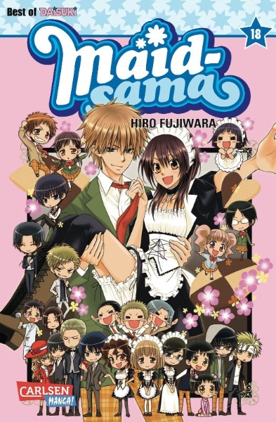 Buchcover und Innenansicht für das Buch: Kaichou wa Maid-sama!