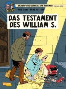Buchcover und Innenansicht für das Buch: LE TESTAMENT DE WILLIAM S.