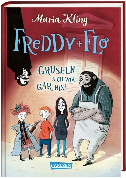Buchcover und Innenansicht für das Buch: Freddy und Flo: Freddy und Flo gruseln sich vor gar nix!