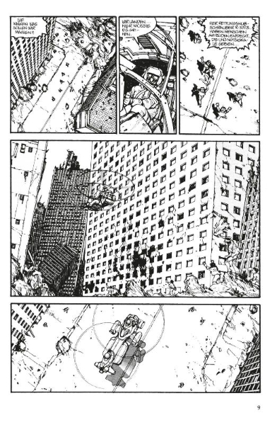 Buchcover und Innenansicht für das Buch: Akira 04. Original-Edition
