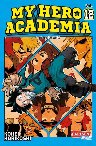 Buchcover und Innenansicht für das Buch: Boku no Hero Academia