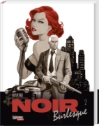Buchcover und Innenansicht für das Buch: Noir Burlesque