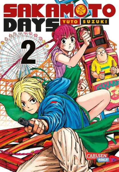 Buchcover und Innenansicht für das Buch: Sakamoto Days