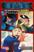 Buchcover und Innenansicht für das Buch: Vigilante: Boku no Hero Academia Illegals