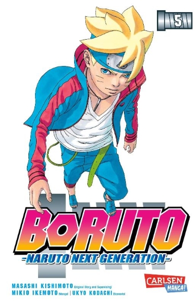 Buchcover und Innenansicht für das Buch: Boruto: Naruto next Generations