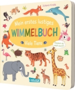 Buchcover und Innenansicht für das Buch: Mein erstes lustiges Wimmelbuch: Viele Tiere