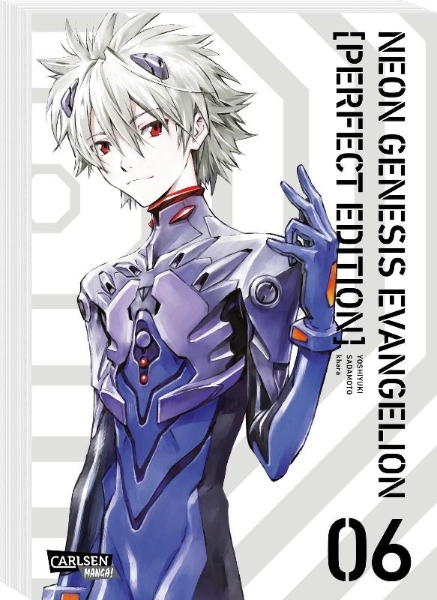Buchcover und Innenansicht für das Buch: Aizouban Neon Genesis Evangelion