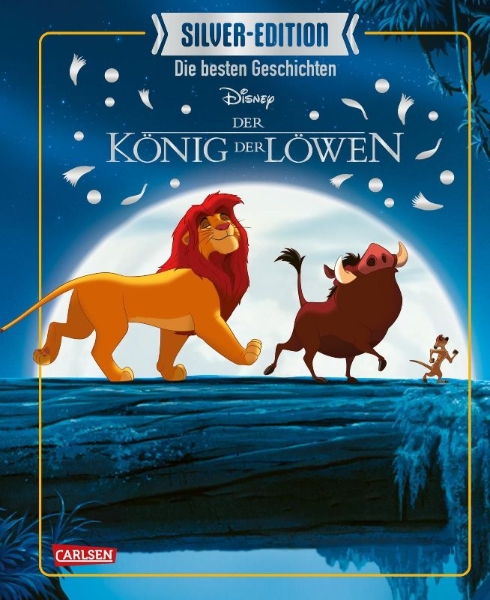 Buchcover und Innenansicht für das Buch: Disney Silver-Edition: Das große Buch mit den besten Geschichten - König der Löwen