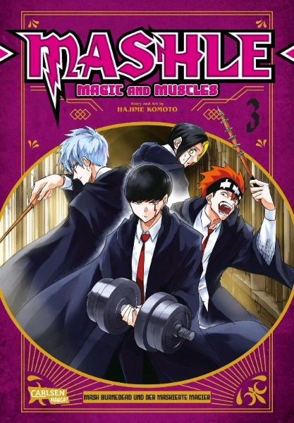 Buchcover und Innenansicht für das Buch: Mashle