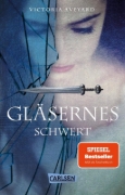 Buchcover und Innenansicht für das Buch: Gläsernes Schwert (Die Farben des Blutes 2)