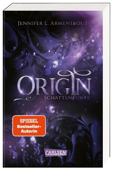Buchcover und Innenansicht für das Buch: Origin. A Lux Novel. Book Four