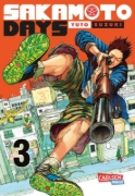 Buchcover und Innenansicht für das Buch: Sakamoto Days