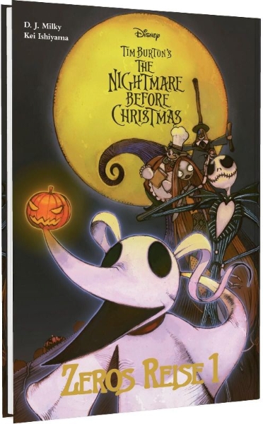 Buchcover und Innenansicht für das Buch: Tim Burton's The Nightmare Before Christmas