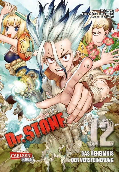 Buchcover und Innenansicht für das Buch: Dr. Stone