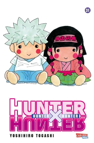 Buchcover und Innenansicht für das Buch: Hunter X Hunter