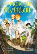 Buchcover und Innenansicht für das Buch: Yakusoku no Neverland