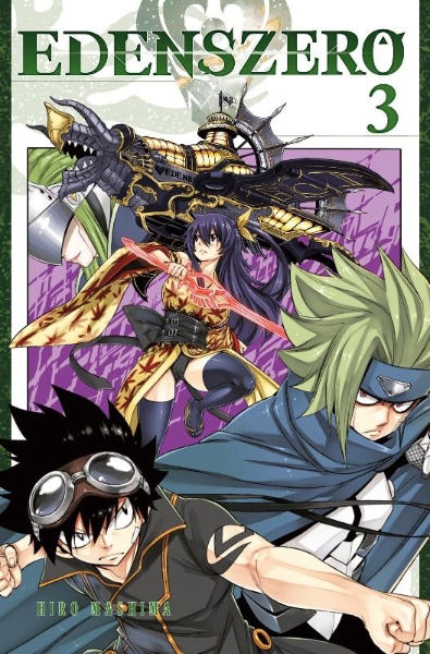 Buchcover und Innenansicht für das Buch: Edens Zero