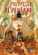 Buchcover und Innenansicht für das Buch: Yakusoku no Neverland