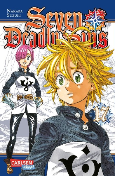 Buchcover und Innenansicht für das Buch: Nanatsu no Taizai