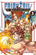 Buchcover und Innenansicht für das Buch: Fairy Tail: 100 Years Quest