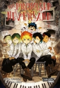 Buchcover und Innenansicht für das Buch: Yakusoku no Neverland