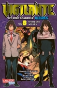 Buchcover und Innenansicht für das Buch: Vigilante: Boku no Hero Academia Illegals