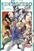 Buchcover und Innenansicht für das Buch: Edens Zero