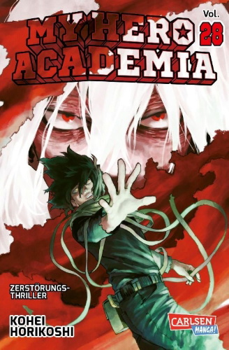 Buchcover und Innenansicht für das Buch: Boku no Hero Academia