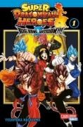 Buchcover und Innenansicht für das Buch: Super Dragon Ball Heroes Big Bang Mission!!!