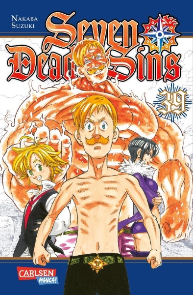 Buchcover und Innenansicht für das Buch: Nanatsu no Taizai