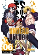 Buchcover und Innenansicht für das Buch: Undead Unluck