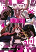 Buchcover und Innenansicht für das Buch: Undead Unluck