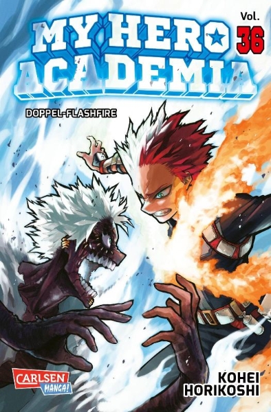Buchcover und Innenansicht für das Buch: Boku no Hero Academia
